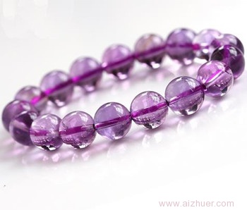 天然紫水晶-手串