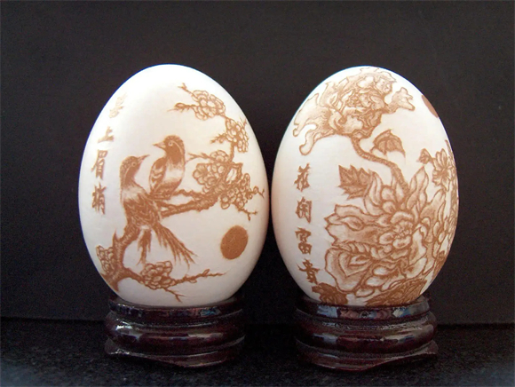 蛋雕艺术